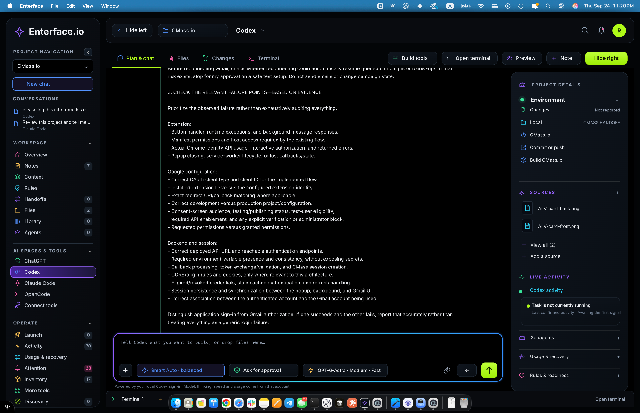 Full Enterface product interface